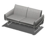 Wireframe Sofa 2-Seat Product Image