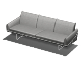 Wireframe Sofa 3-Seat Product Image