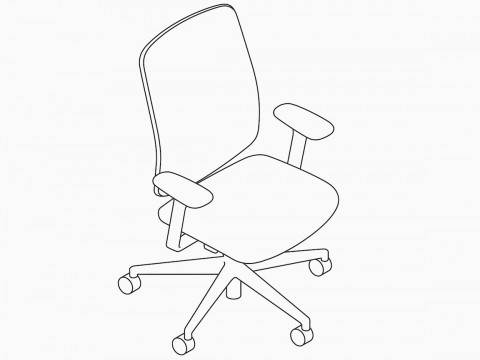 An illustration of a Verus Chair.