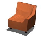Swoop Left Arm Chair Product Image