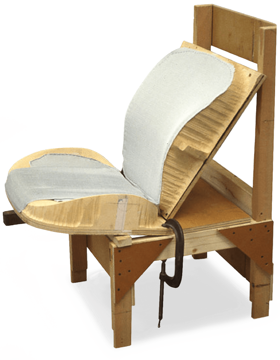 Wooden ergonomic seating prototype