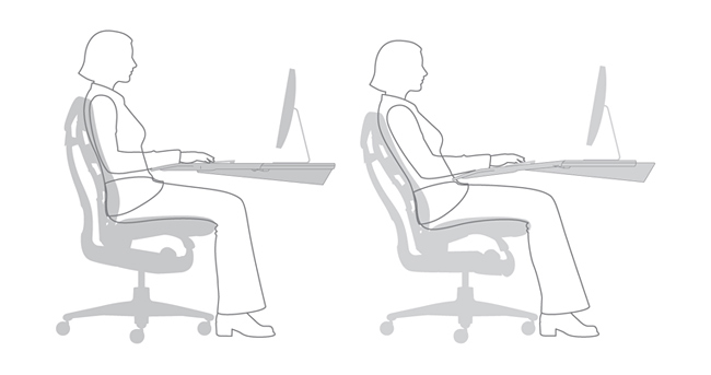 man sitting in chair side drawing